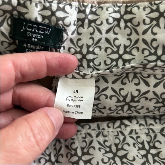 J. Crew city for khakis, size 4 - Picture 7 of 8